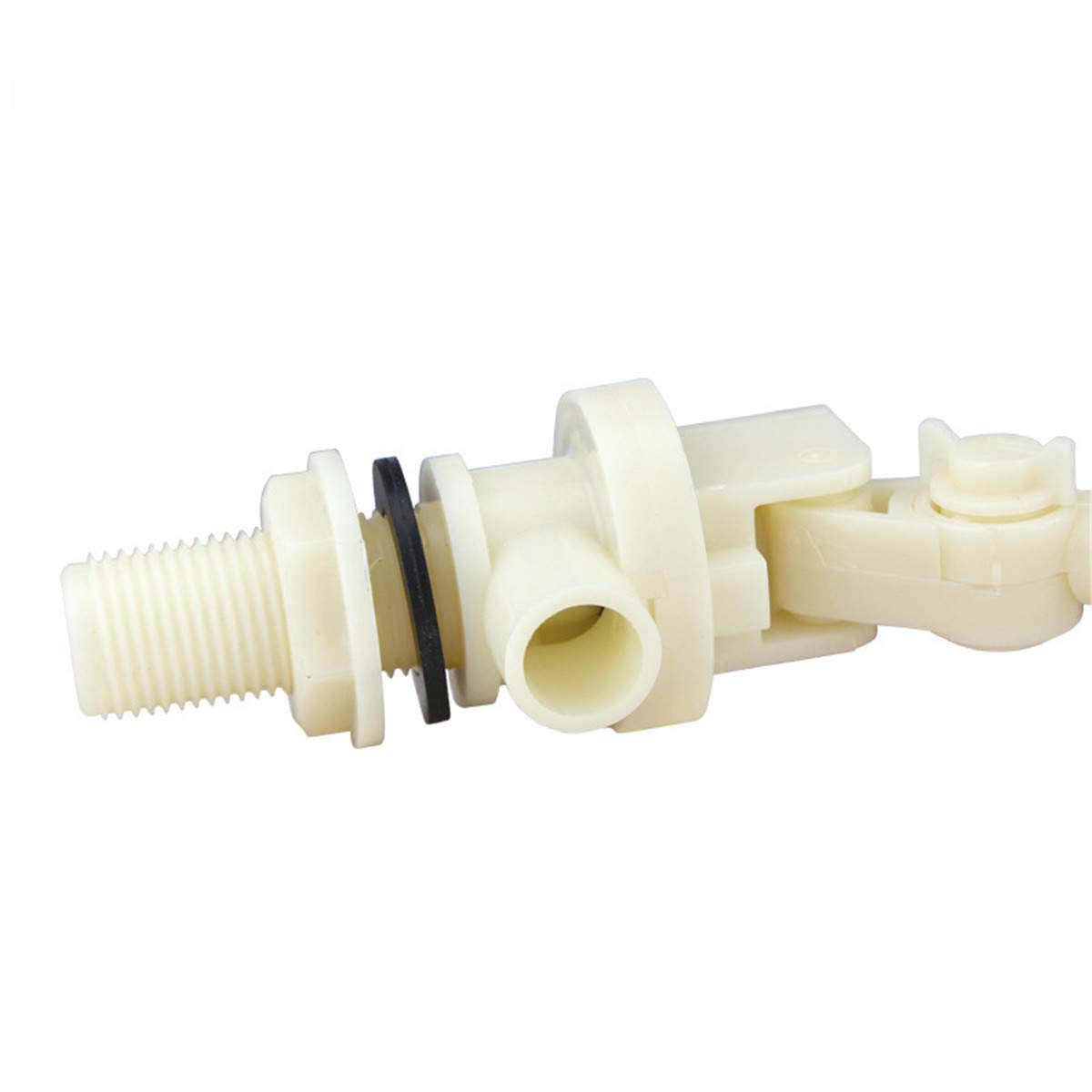 Automatic Water Filter Float Valve - Liquid Level Controller & Stop Switch for Water Tanks, Towers, Pools - Perfect for Swimming Pools, Livestock Tanks, Aquariums & Aquaculture Systems | Reliable Water Level Control Solution