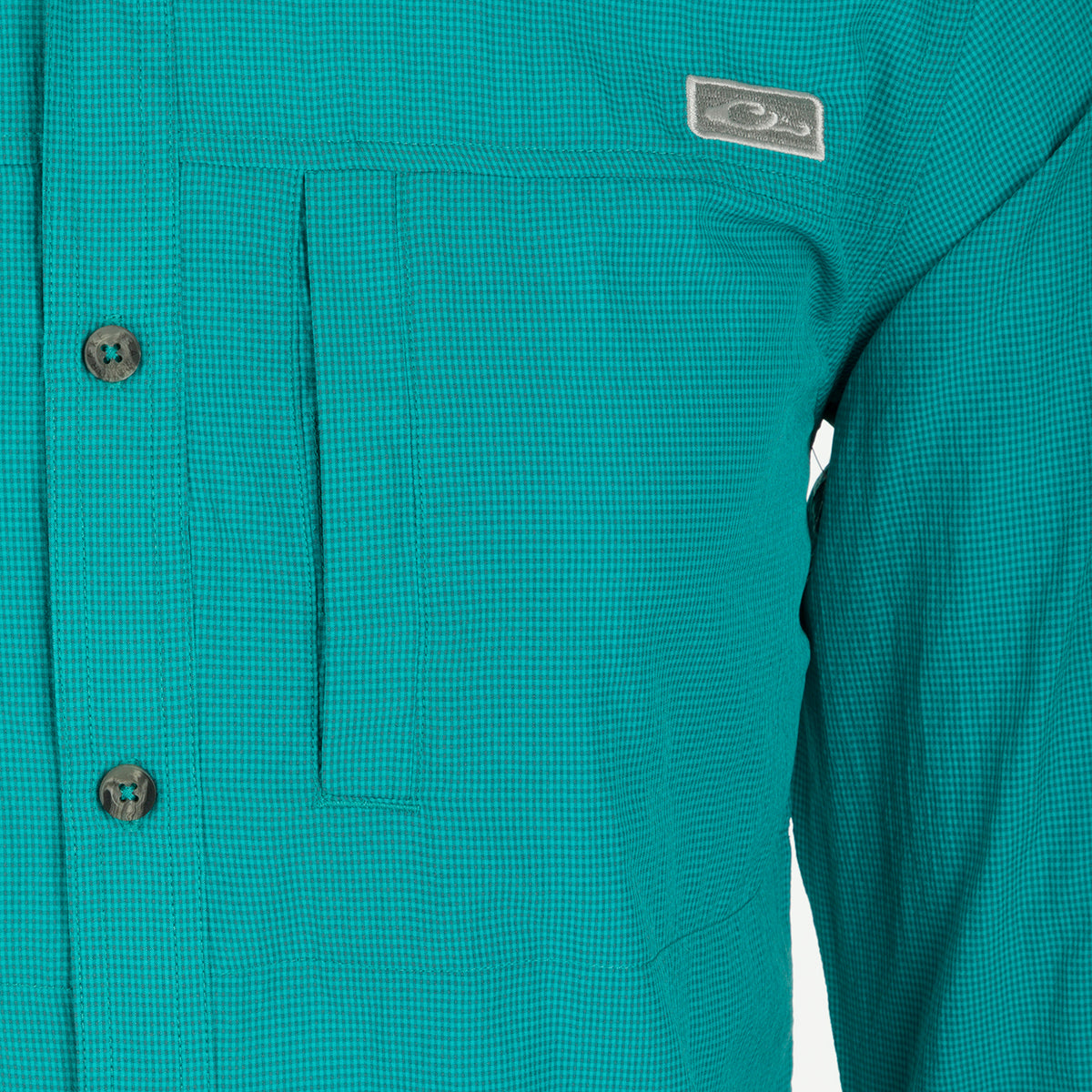 Classic Seersucker Mini-Check Button Down Short Sleeve Shirt for Men - Breathable Summer Casual Wear for Beach, Office & Outdoor Activities