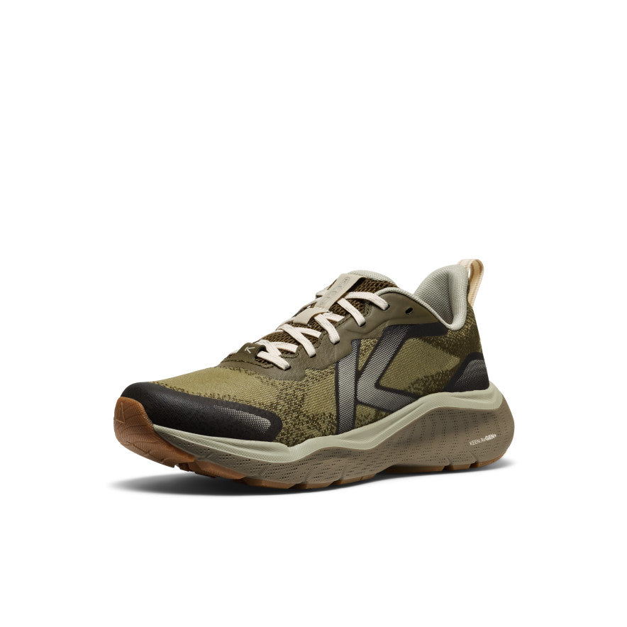Women's Leiki Speed Hiking Shoes - Lightweight Trail Running Shoes for Women, Dark Olive/Birch | Perfect for Hiking, Trekking & Outdoor Adventures