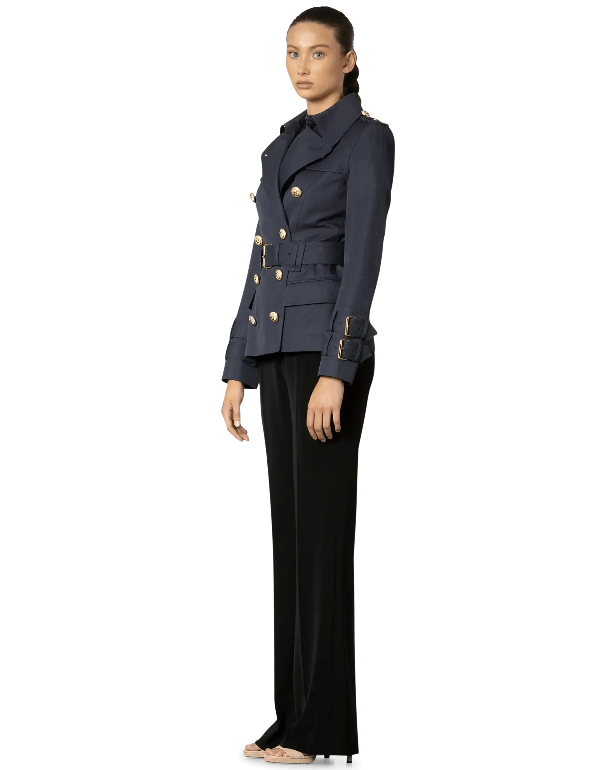 Classic Belted Overcoat for Men & Women - Stylish Wool Blend Trench Coat for Fall & Winter - Perfect for Office, Travel & Formal Occasions
