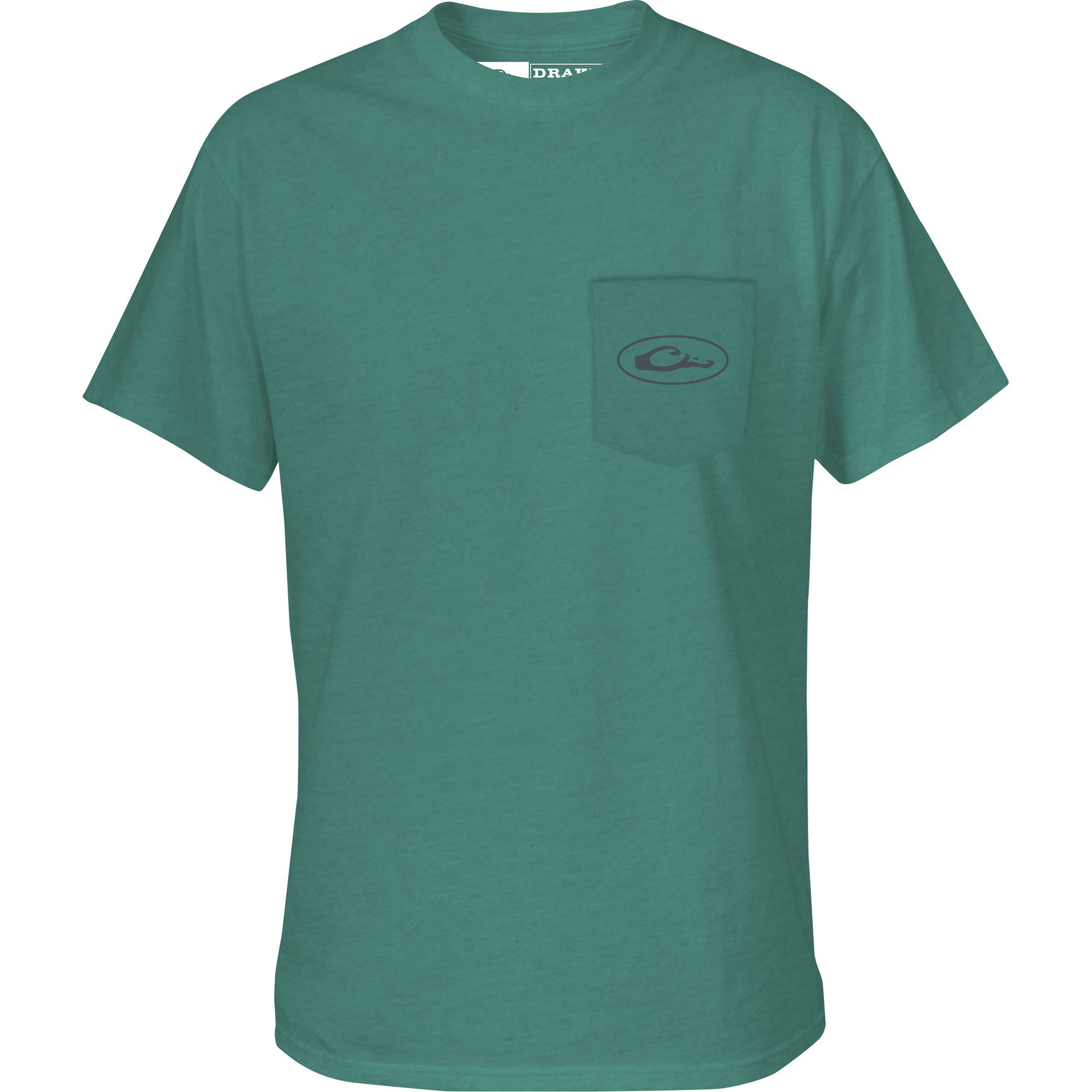 Drake Waterfowl Logo Men's T-Shirt - Comfortable Cotton Tee for Hunting, Fishing & Outdoor Adventures