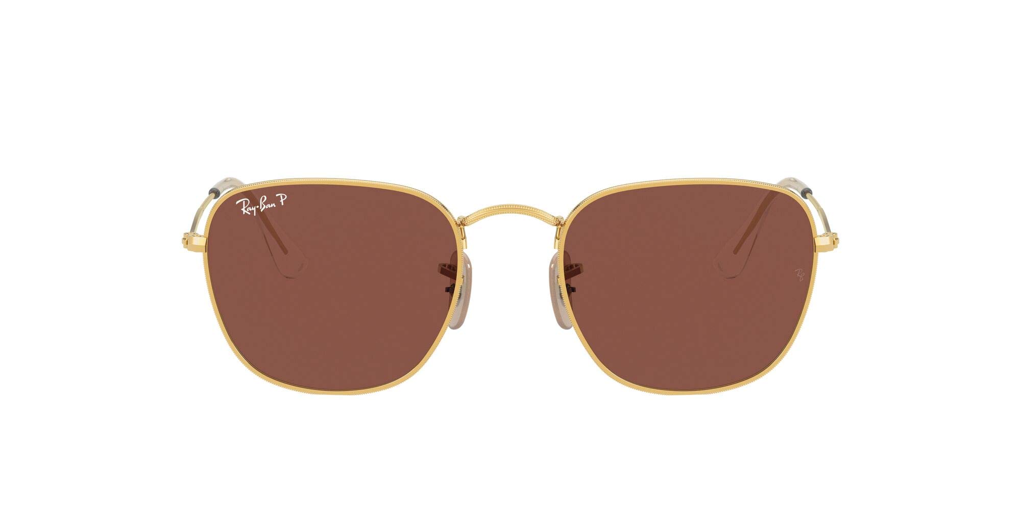 Ray-Ban RB3857 Frank Square Sunglasses for Men & Women - UV Protection, Polarized Lenses, Classic Aviator Style - Perfect for Driving, Beach, and Outdoor Activities