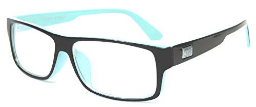 Matt Black/ Powder Blue