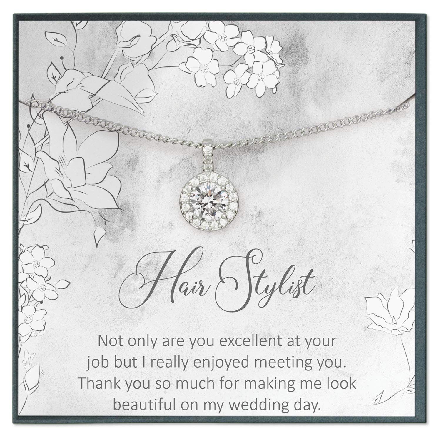Grace of Pearl Hair Stylist Jewelry - Elegant Hairdresser Gift for Women, Thank You Present for Hairstylists & Salon Professionals | Perfect for Appreciation Gifts, Graduation, or Special Occasions