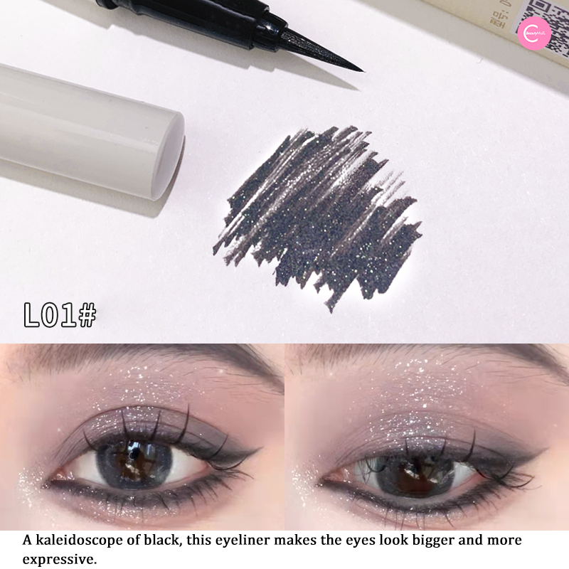 Xixi Fruit Party Pearlescent Eyeliner - Waterproof Long-Lasting Shimmer Eye Liner for Party, Halloween & Festival Makeup - Perfect for Glamorous Night Out & Special Occasions