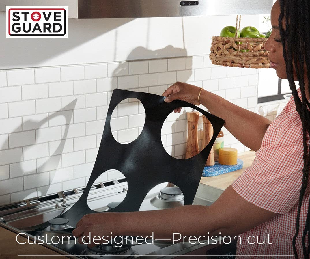 Premium Stove Cover for Gas Stove Top - USA-Made Custom Designed Precision Cut - Compatible with Samsung Gas Range Model NA30R5310FGAA - Protect & Enhance Your Kitchen Stove for Cooking & Entertaining