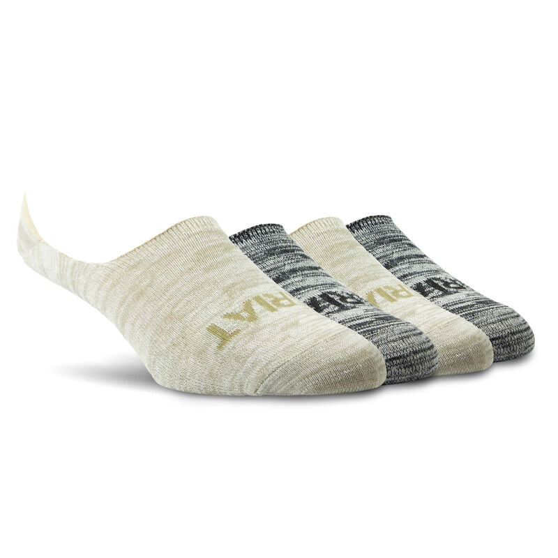 Ariat Unisex No-Show Socks 4-Pack – Breathable, Cushioned & Odor-Resistant for Running, Hiking & Everyday Wear
