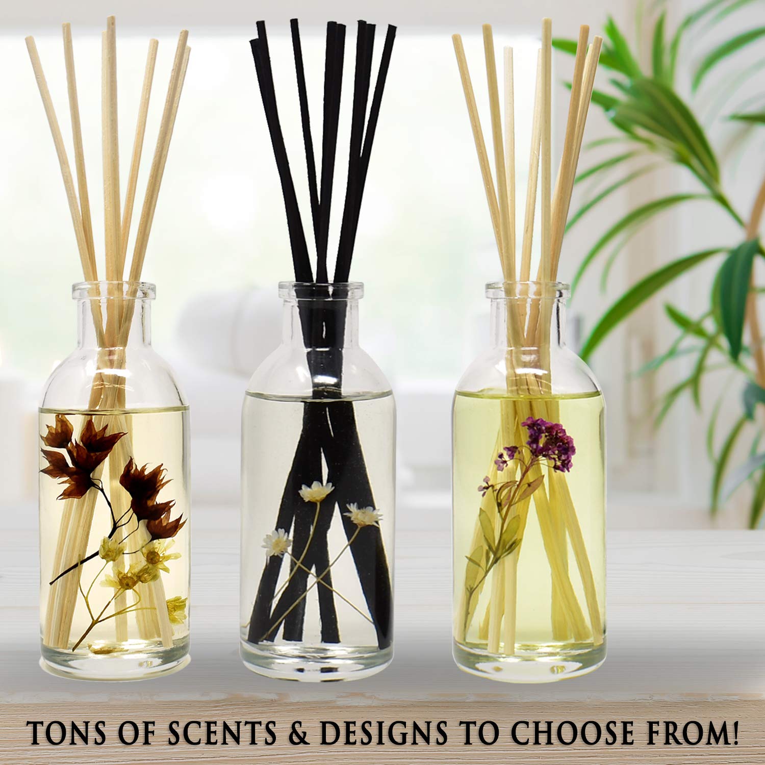 Urban Naturals Mountain Air Scented Oil Reed Diffuser Refill - 4 oz | Fresh Herbs, Birch, Pear, Sage & Amber Fragrance | Includes Free Reed Sticks | Home & Office Aromatherapy for Relaxation & Stress Relief