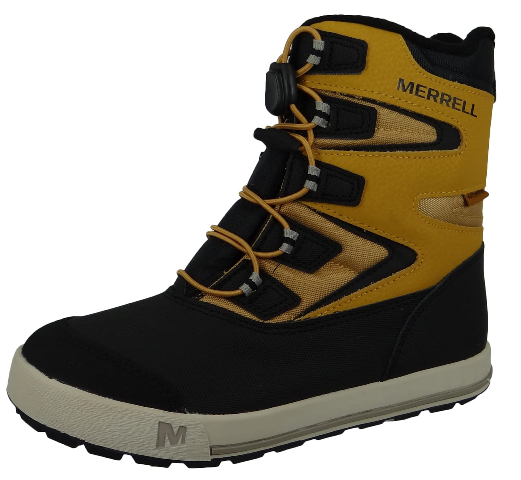 Merrell Kid's Snow Bank 3.0 Waterproof Winter Boots for Boys & Girls - Warm Insulated Snow Boots for Kids Outdoor Play, Hiking & Cold Weather Activities