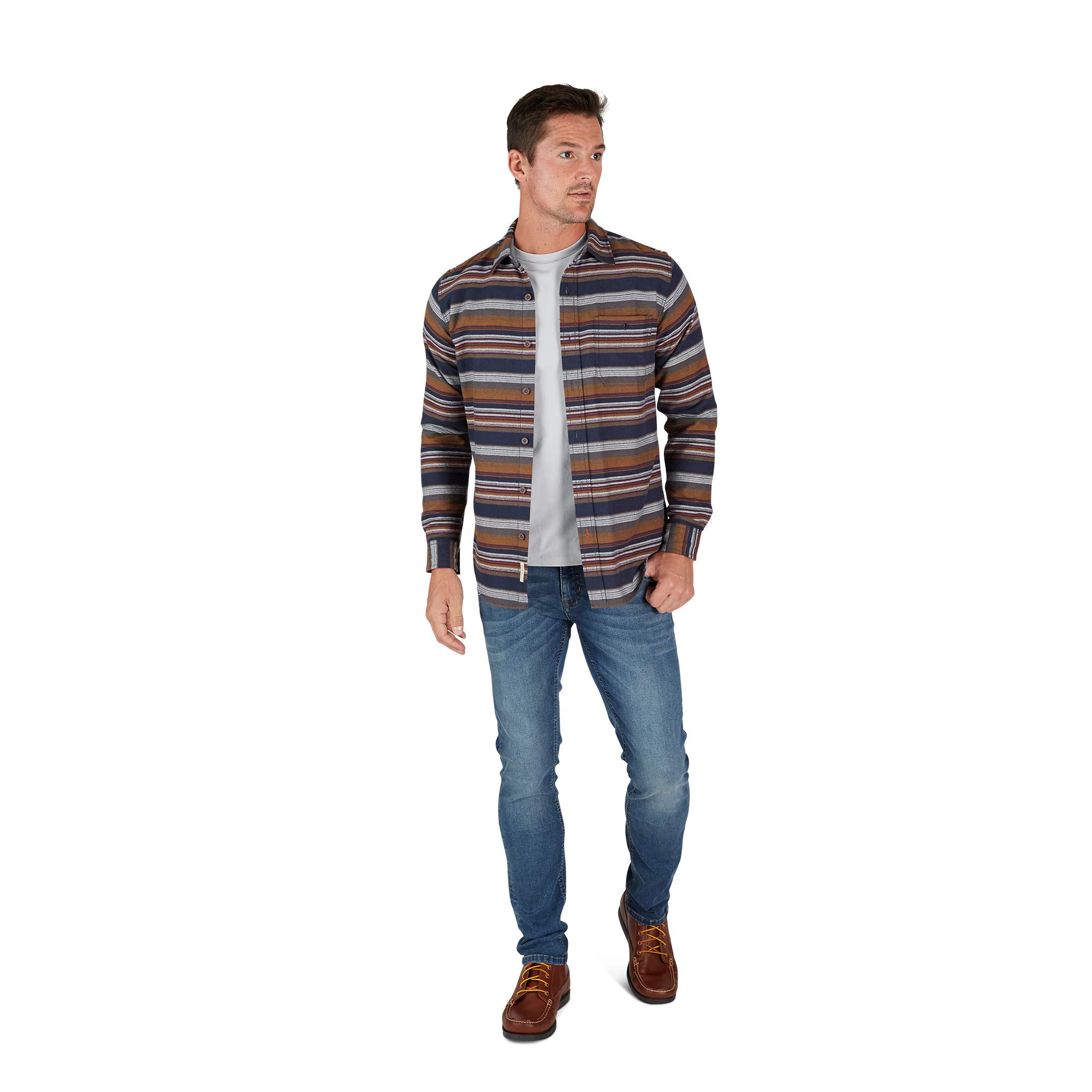 Vintage Men's Weatherproof Jeans | Super-Soft Stretch Denim Pants | Slim Fit Blue & Black Jeans for Casual Wear & Outdoor Activities