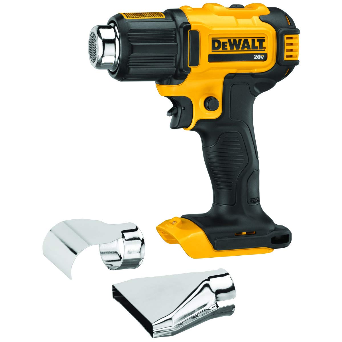 DEWALT 20V MAX Cordless Heat Gun Kit with Battery & Charger (DCE530B & DCB230C) - 3Ah Power for DIY Projects, Home Repairs, Shrink Wrapping, and Crafting