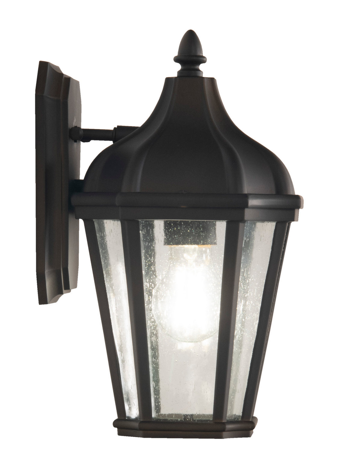 Briarwick Dark Coffee One Light Outdoor Wall Mount Sconce - Perfect for Porch, Patio, and Garden Lighting