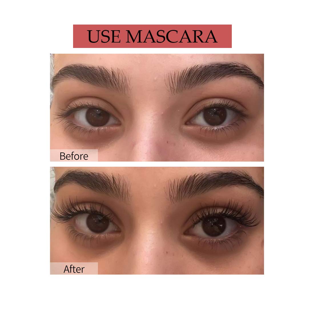 COLOR DIVA Mascara - Volumizing & Lengthening Waterproof Mascara for Dramatic Lashes | Perfect for Everyday Wear, Parties & Special Occasions