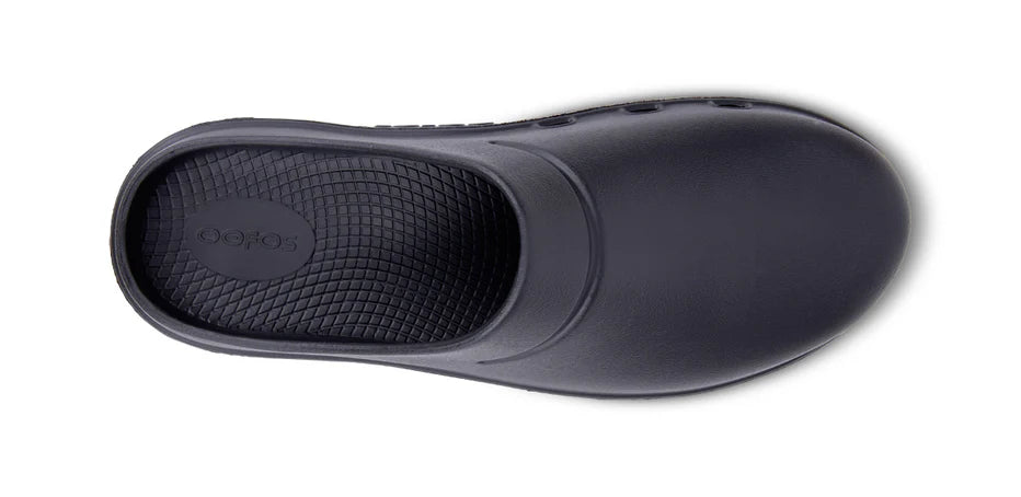 OOFOS Unisex Oocloog Recovery Sandals - Black | Comfortable & Supportive Footwear for Post-Workout, Travel & Relaxation at Home