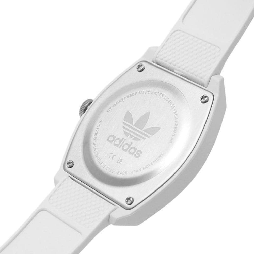 Adidas Originals Unisex White Dial Resin Strap Watch AOST23047 - Stylish Casual & Sports Timepiece for Men and Women