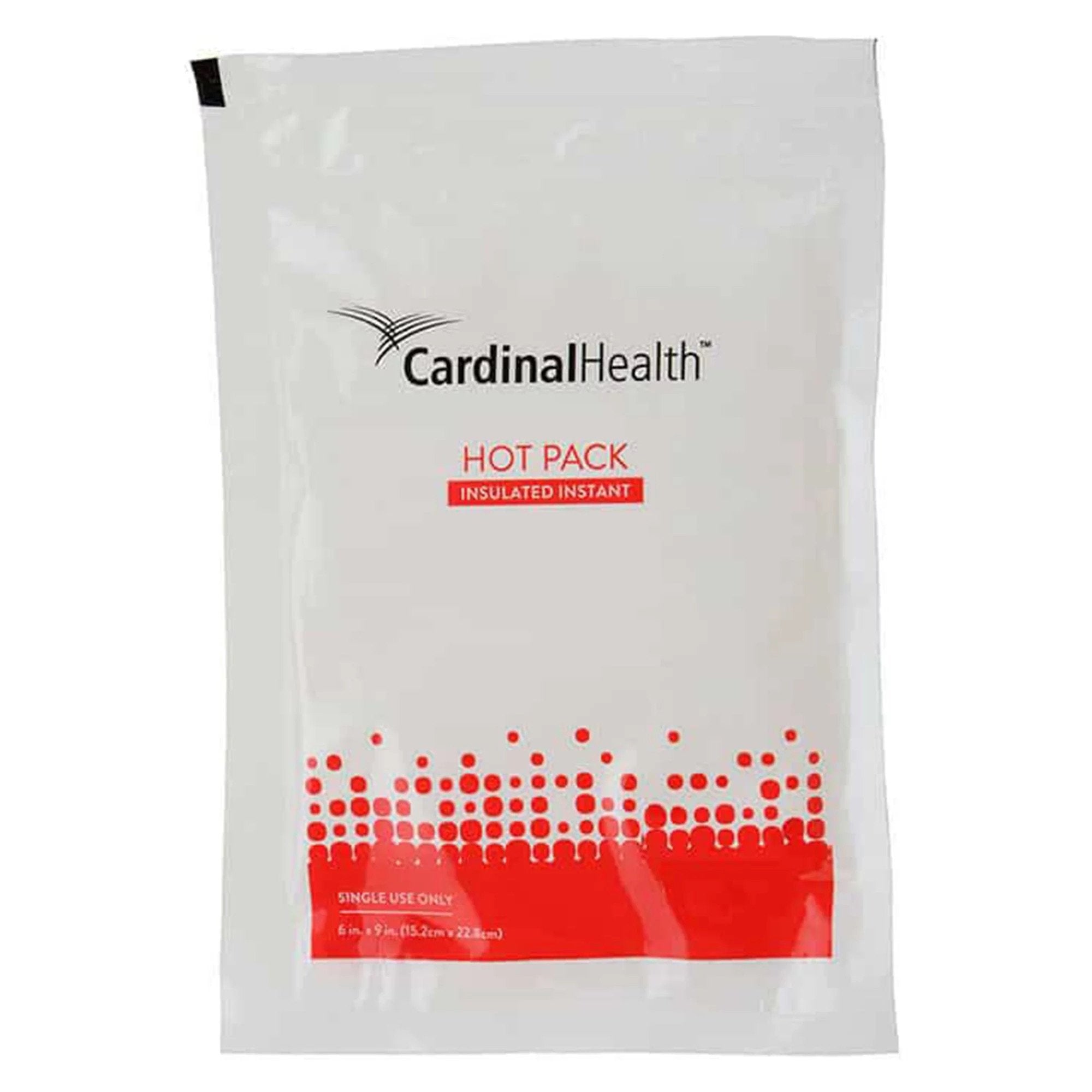 Cardinal Health Instant Hot Pack 6x9 Inches - Reusable Heating Pad for Pain Relief, Muscle Soreness & Joint Stiffness - Perfect for Back Pain, Arthritis & Sports Injuries