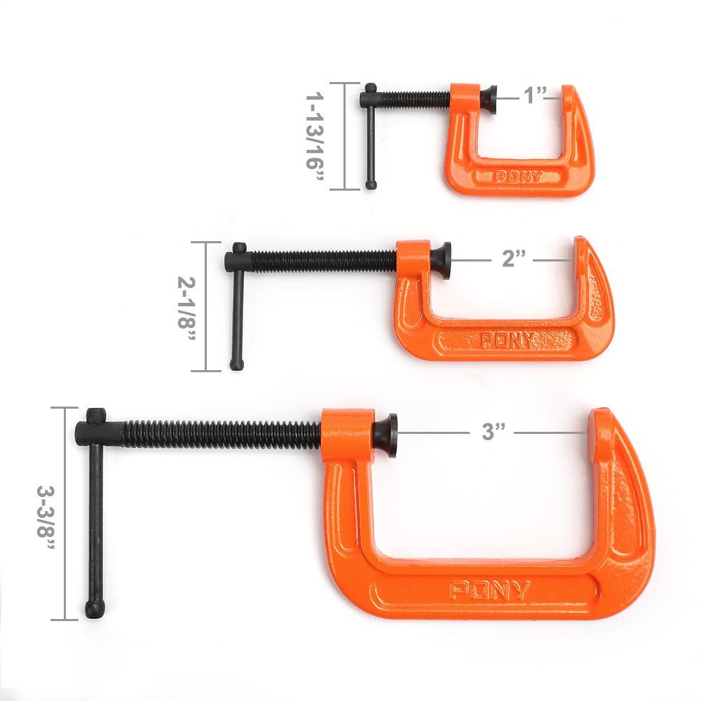 Pony Jorgensen 5-Piece Clamp Set (1