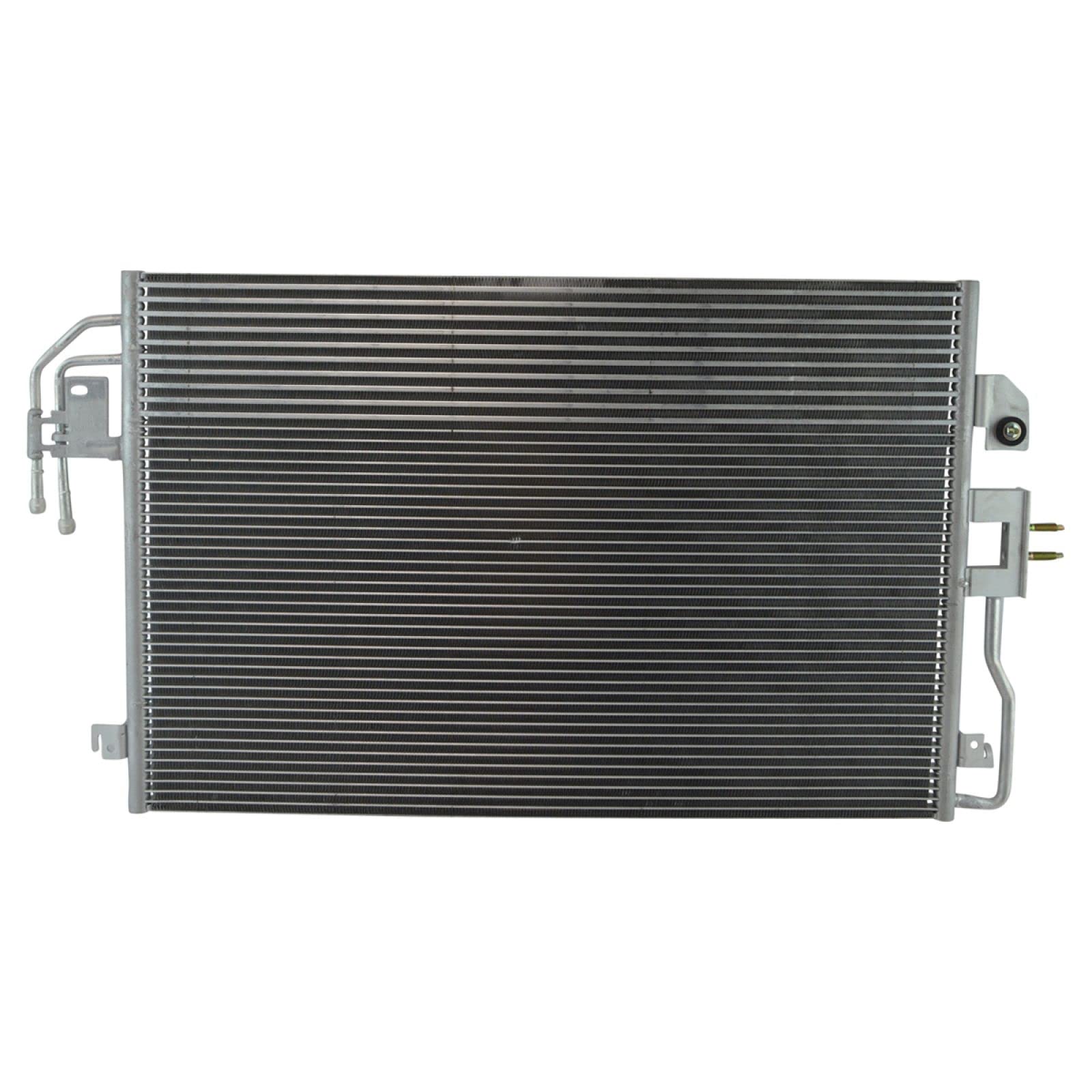 AC Condenser with Transmission Cooler - Compatible with Ford & Mazda - High Performance Auto Air Conditioning Part for Cooling & Comfort