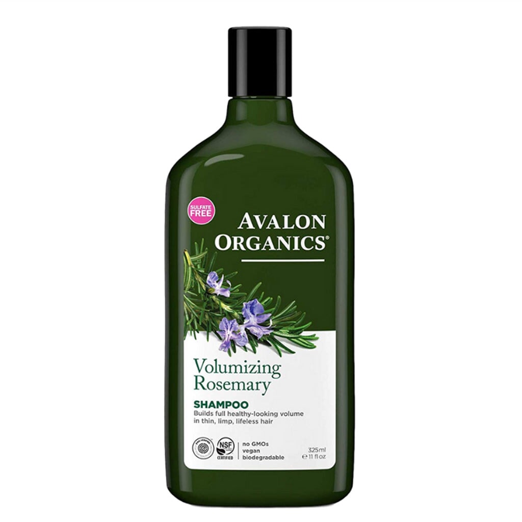 Avalon Organics Rosemary Shampoo for Hair Growth & Scalp Health - Natural & Vegan Hair Care for Dry, Damaged Hair - Perfect for Daily Use & Salon-Quality Results