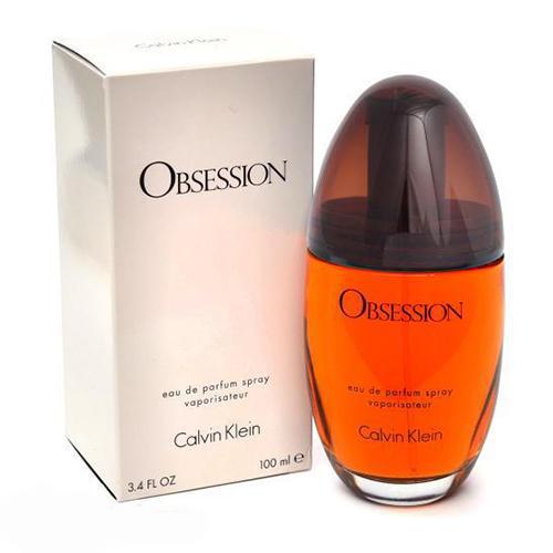 Calvin Klein Obsession Eau de Parfum 100ml for Women - Long-Lasting Floral Fragrance, Perfect for Date Nights & Special Occasions