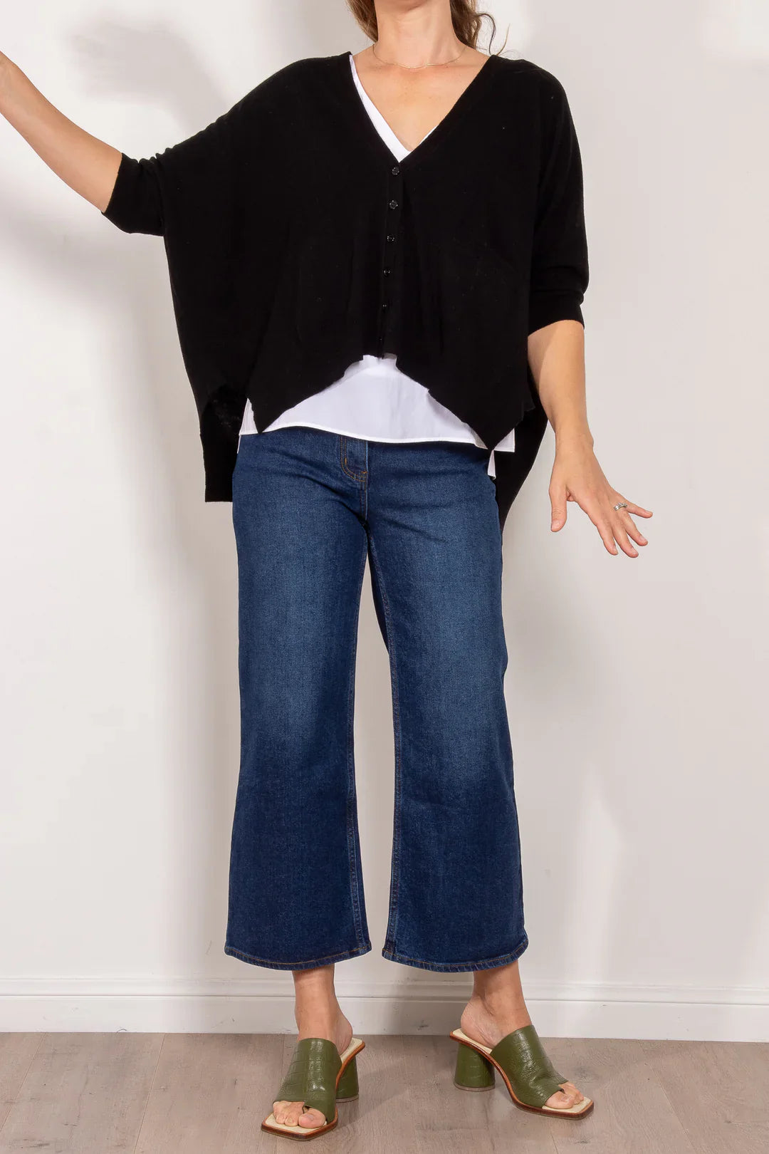 Bridge & Lord Trina Oversized Ribbed Cardigan for Women - Cozy Long Open Front Knit Sweater - Perfect for Fall, Winter & Layering Outfits