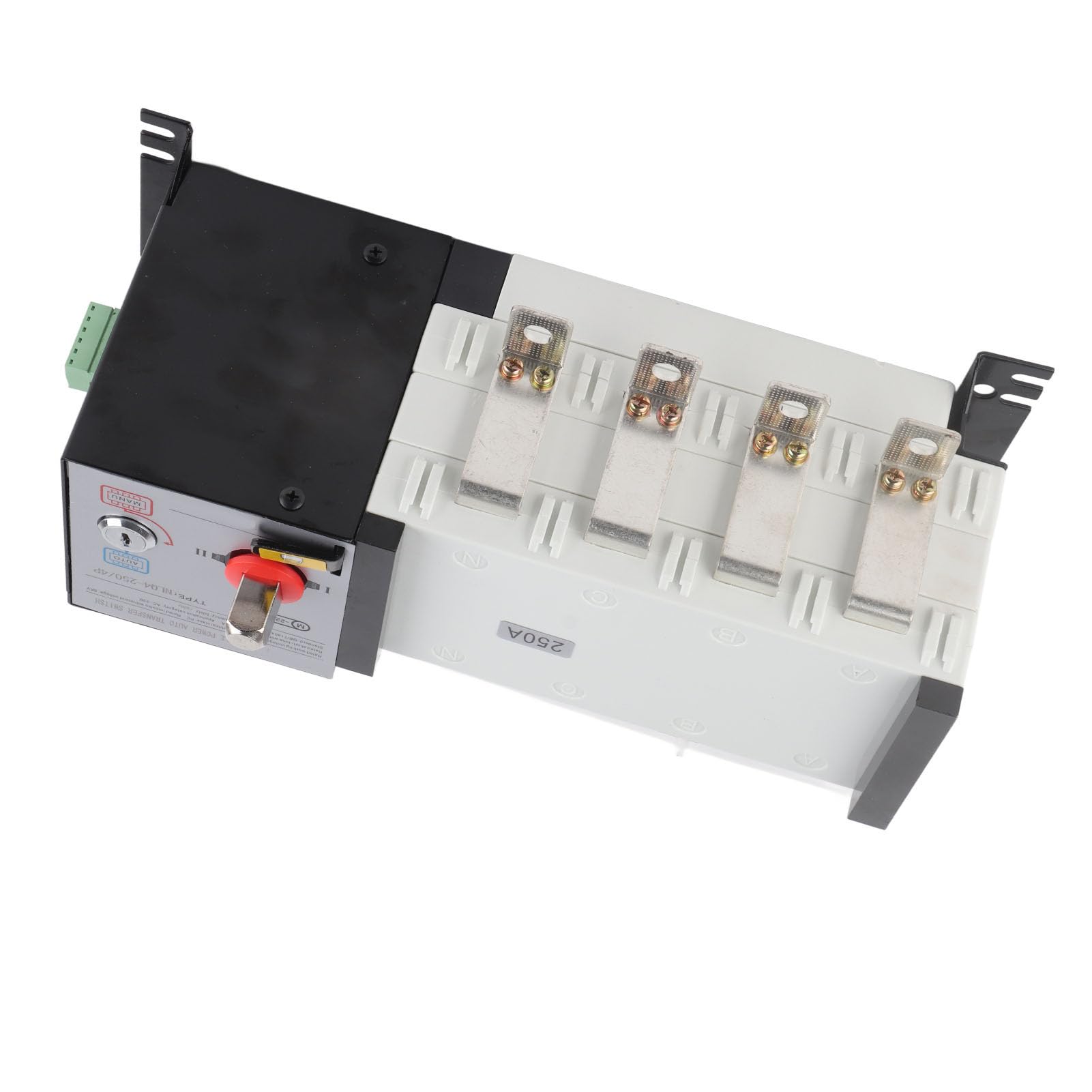 400V 250A Automatic Transfer Switch - Intelligent Isolation Type 2 in 1 Out Power Transfer Switch for Home & Commercial Backup Power Systems | Emergency Generator Switching Solution
