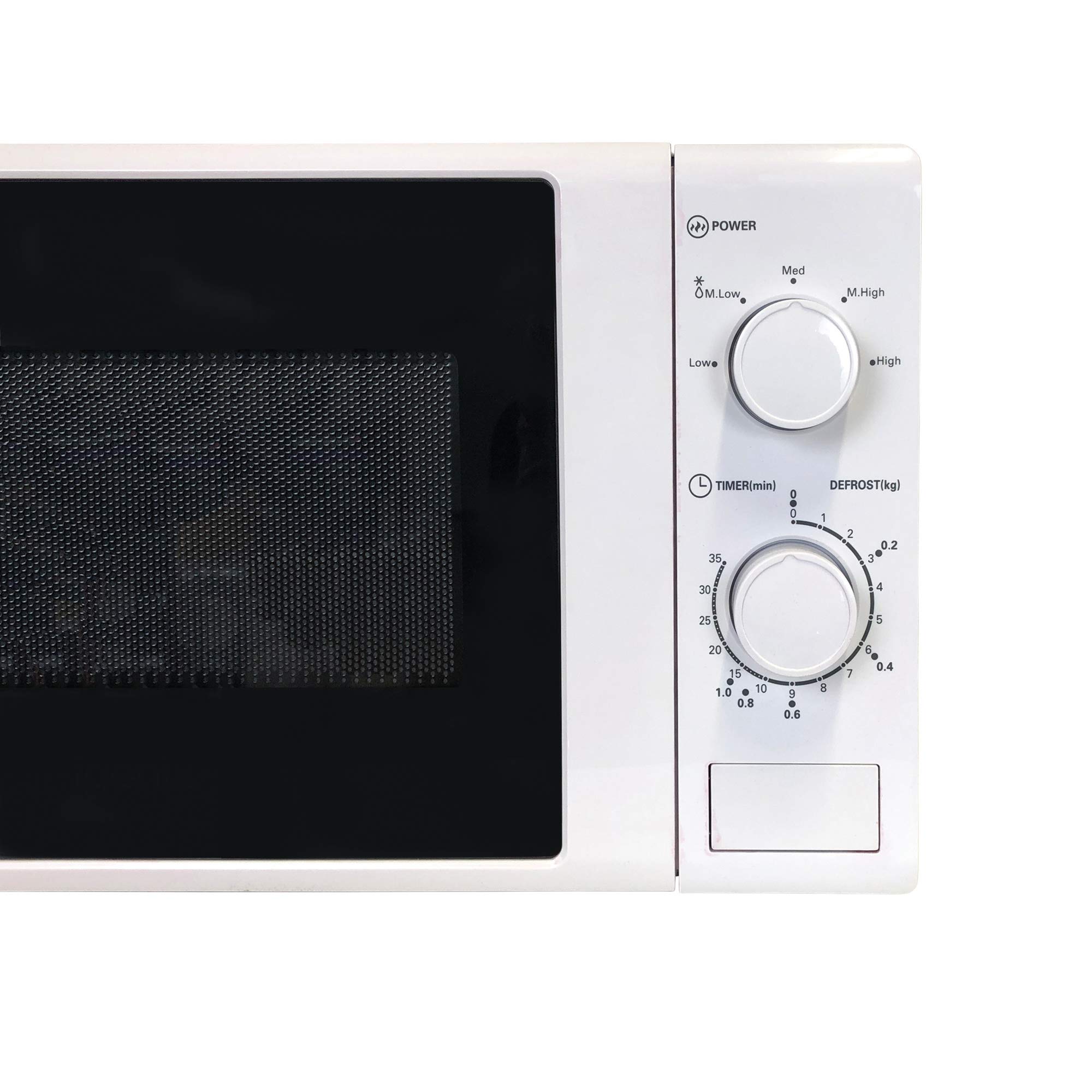320W Low Power Microwave Oven - Energy Efficient 950W Draw - Perfect for Dorms, Offices & Small Kitchens [MSC.WHITE320W]
