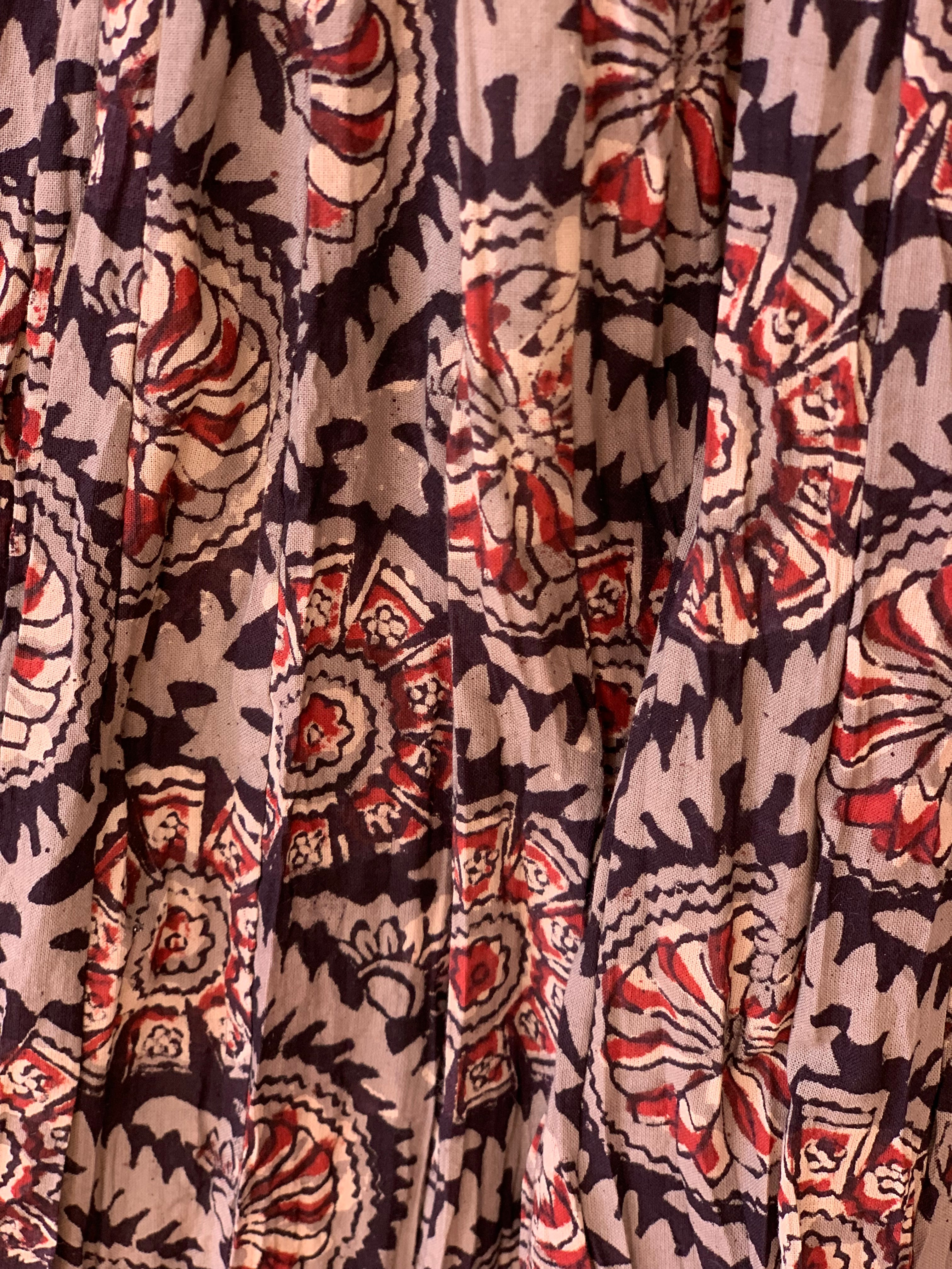 Boho Block Print Skirts for Women - Exclusive Floral & Geometric Patterns | Perfect for Summer, Festivals & Beach Vacations