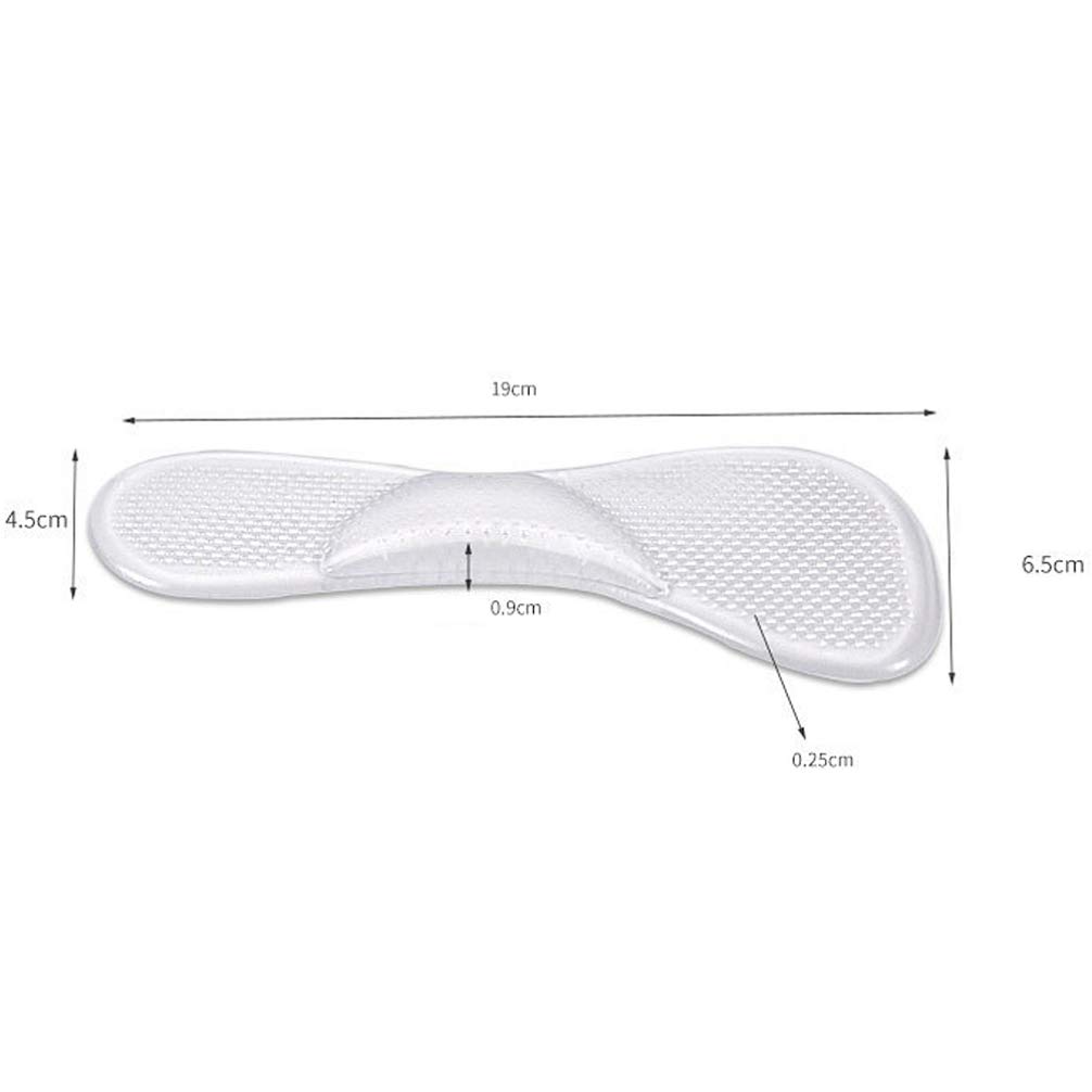 High Heel Cushion Inserts with Arch Support - Comfortable Shoe Insoles for Women, Thick Heel Cups for Dress Shoes & Pumps - Perfect for Work, Parties & Long Wear