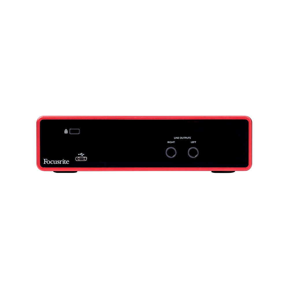 Focusrite Scarlett 2i2 3rd Gen USB Audio Interface - 2 Input 2 Output Studio Recording for Musicians & Podcasters - Perfect for Home Studio & Live Streaming