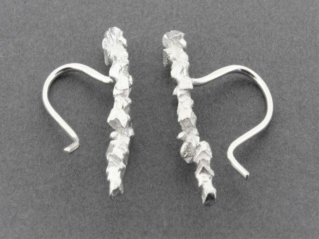 Druzy Post Earrings in Sterling Silver | Elegant Stud Earrings for Women | Perfect for Everyday Wear & Special Occasions