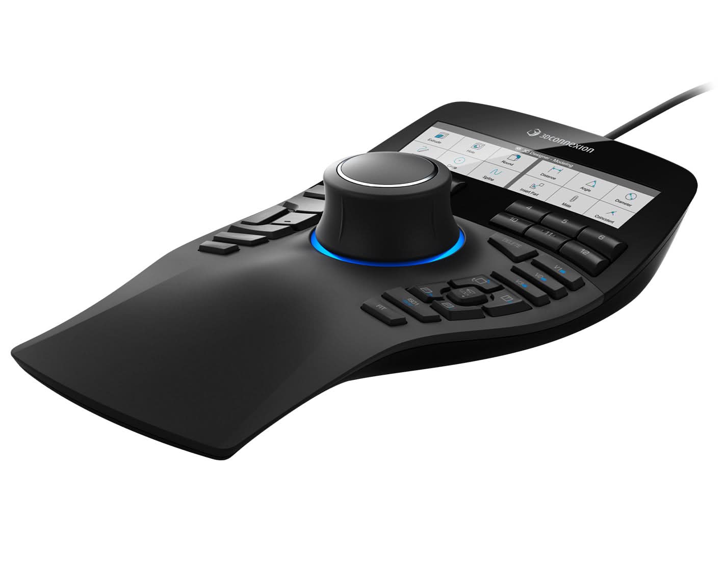3Dconnexion SpaceMouse Enterprise Kit 2 (USB-C) - Professional 3D Navigation Mouse for CAD/CAM/3D Modeling - Perfect for Engineers, Architects & Designers
