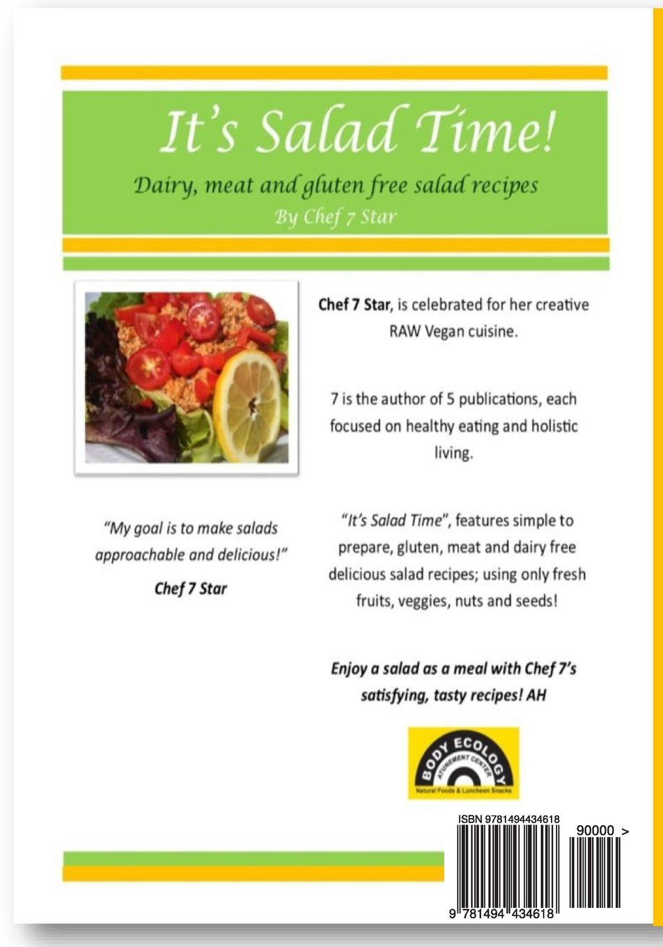 Healthy Salad Recipes: Dairy-Free, Meat-Free, Gluten-Free Gourmet Salads for Weight Loss & Clean Eating | Perfect for Vegan Diets, Meal Prep & Quick Lunches