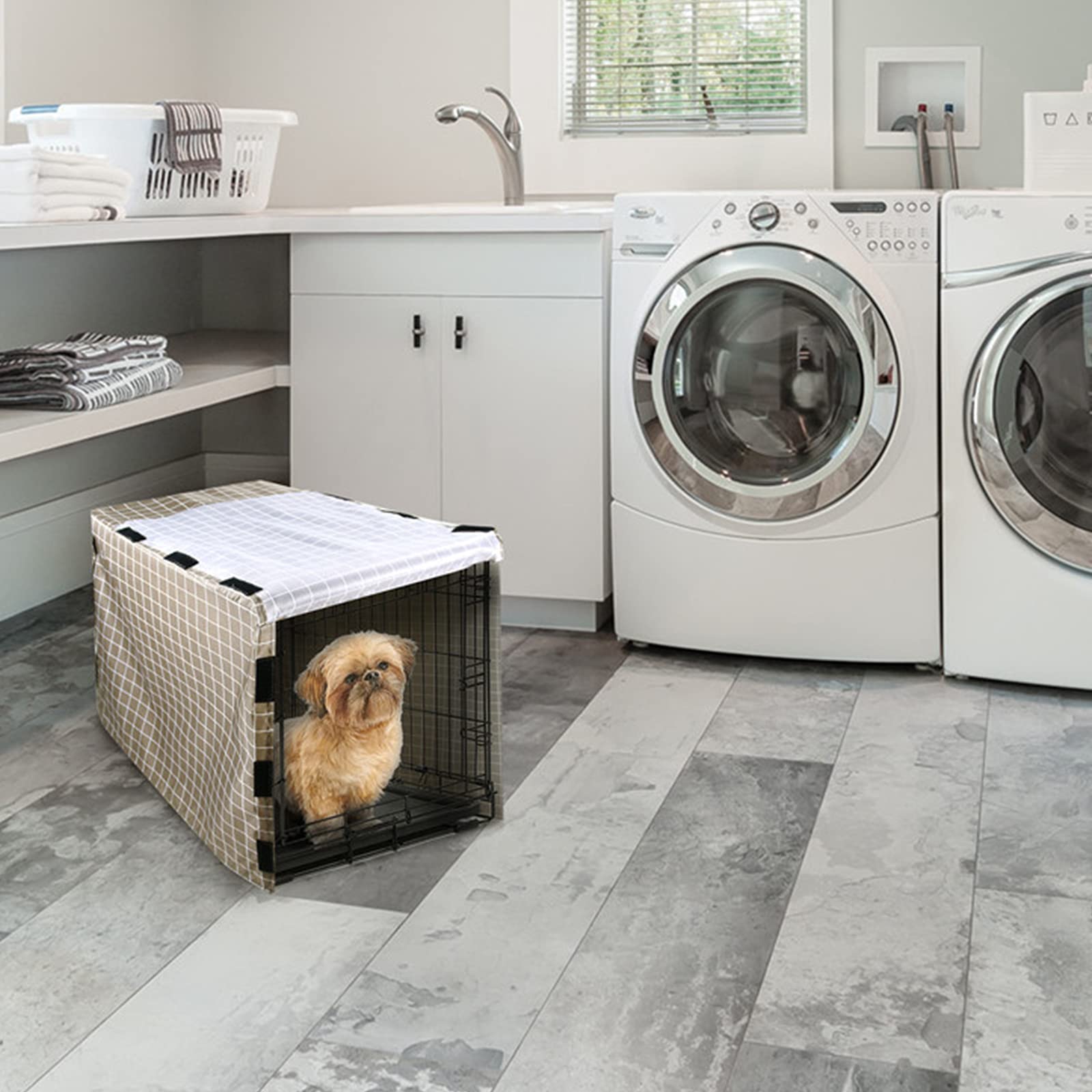 Waterproof Dog Crate Cover for 24