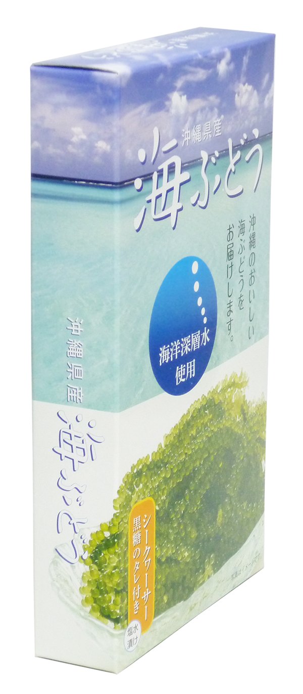 Premium Okinawa Sea Grapes (60g x 3 Boxes) - Authentic Deep Ocean Seaweed from Japan | Perfect for Sushi, Salads & Healthy Snacks