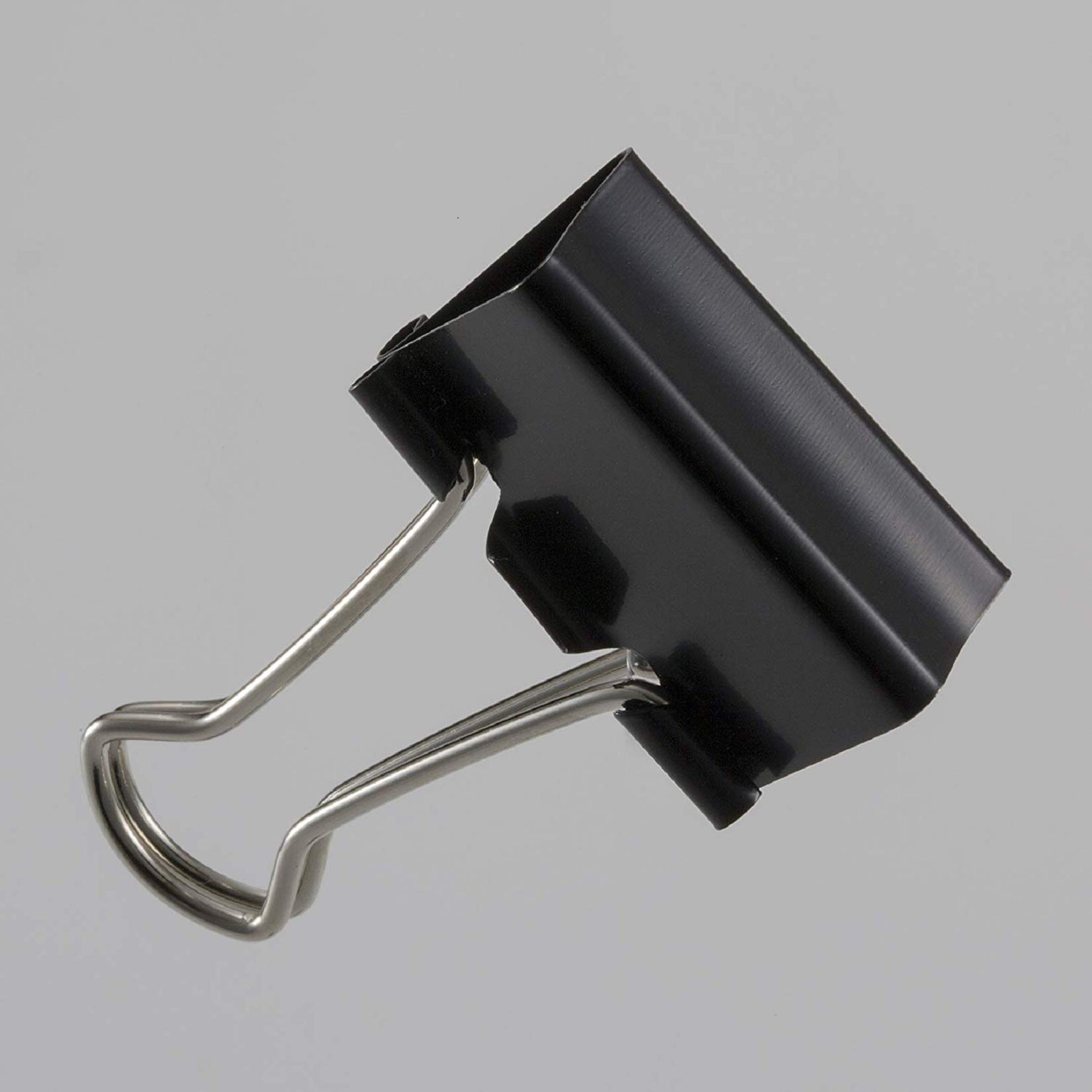 Officemate Medium Binder Clips - 12 Pack (12 Count) - Black Paper Clips for Organizing Documents, Files, and Office Supplies - Perfect for Home, School, and Office Use