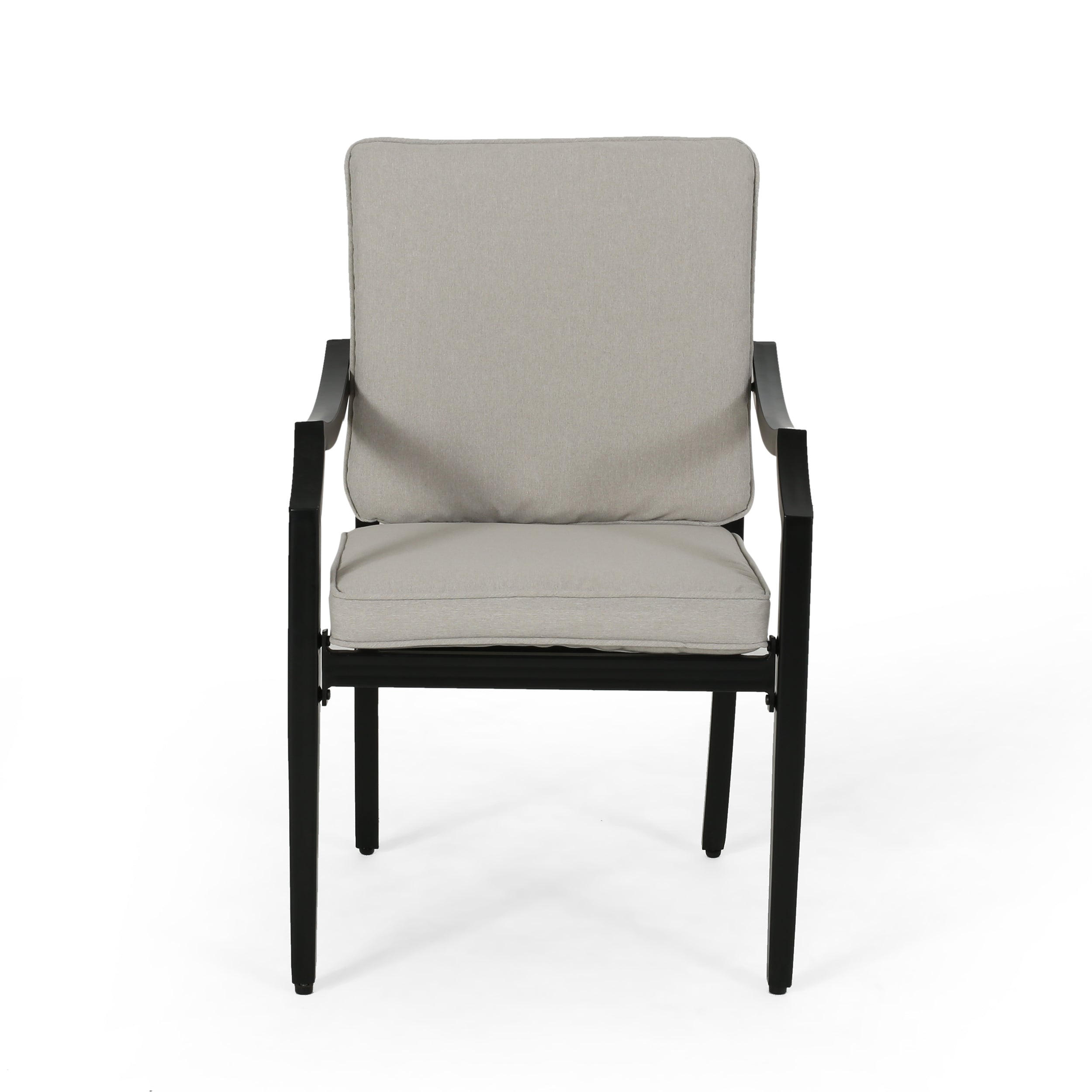 Modern Dining Chair Set of 1 - Sturdy Wooden Kitchen Chair with Cushion - Comfortable & Stylish for Home, Restaurant, or Office Use