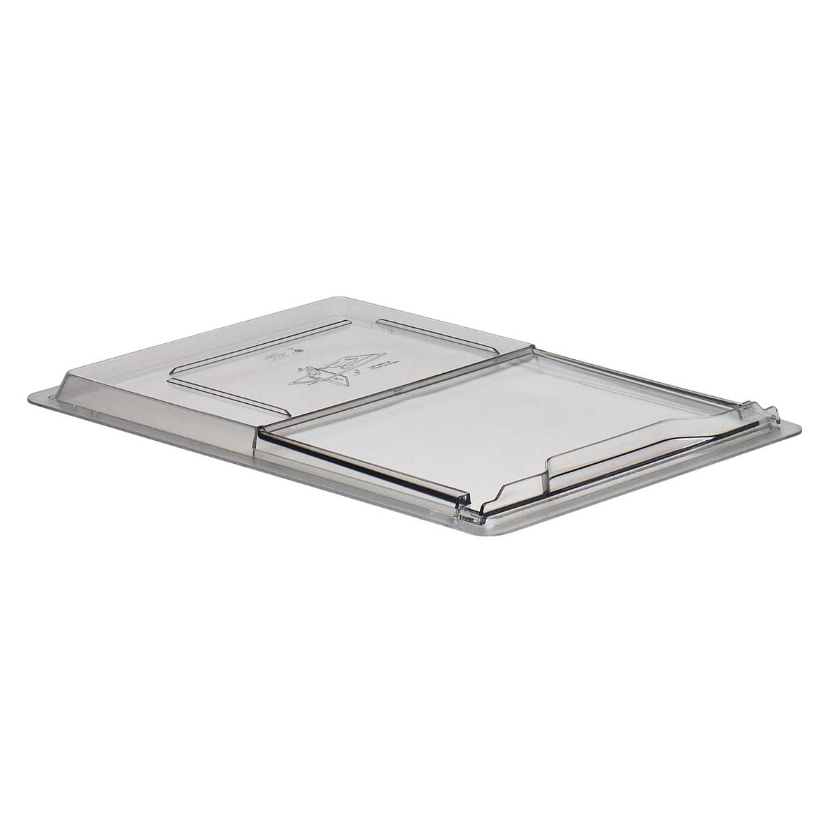 Cambro 1826SCCW135 Clear Sliding Lid Food Container - 18 x 26 Inches - Airtight Storage for Restaurants, Catering & Bulk Food Prep