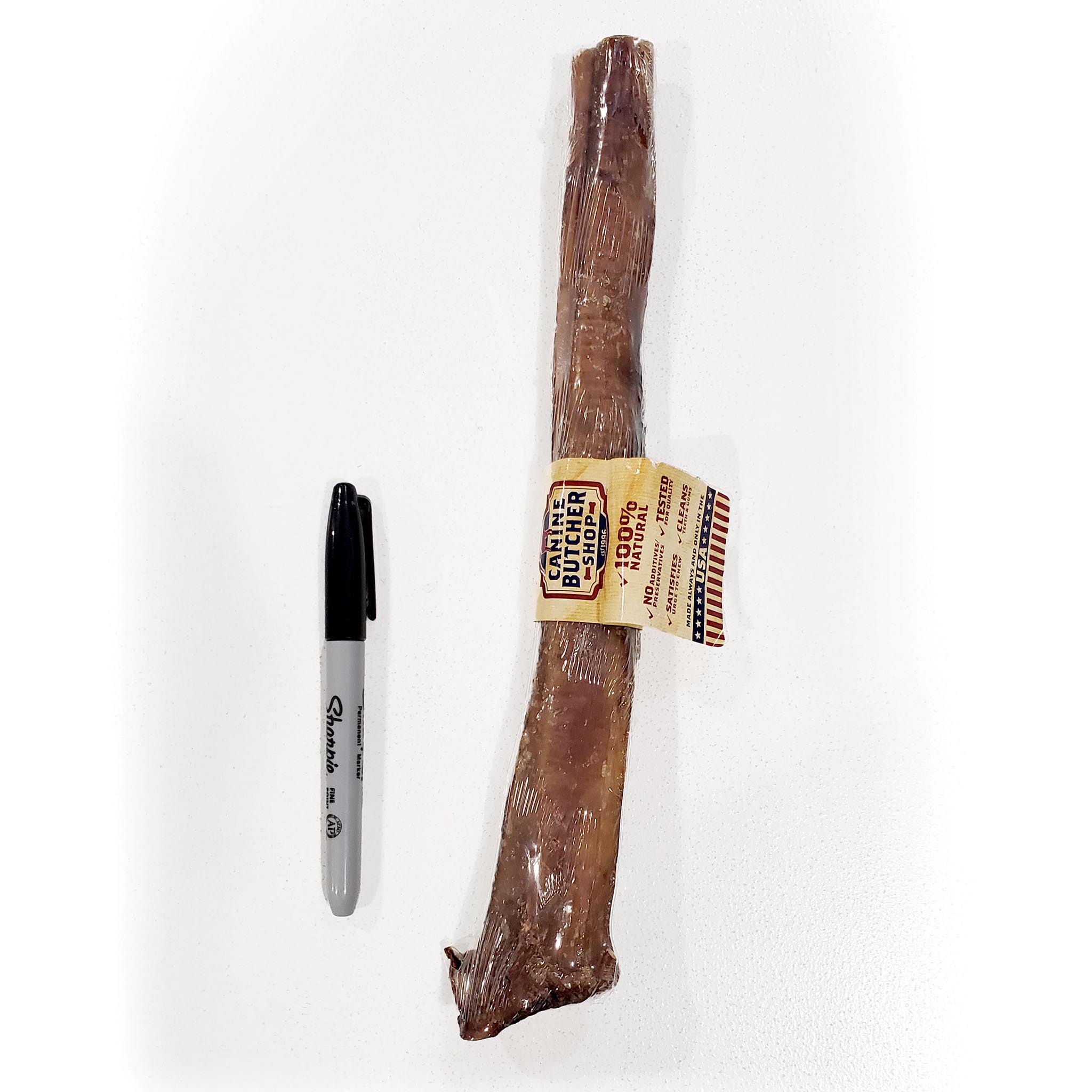 Natural Odor-Free Bully Sticks for Dogs - Monster 12
