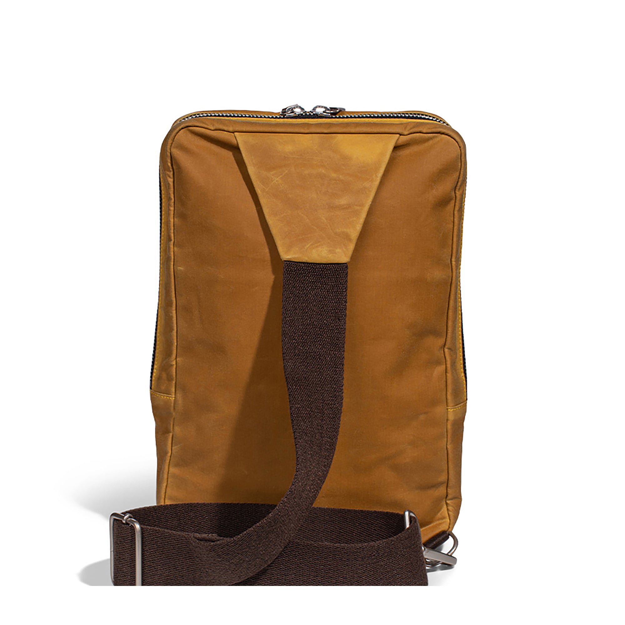 Derby Sling Bag Wax Leather Crossbody Bag for Men & Women - Stylish & Durable for Travel, Work & Everyday Use