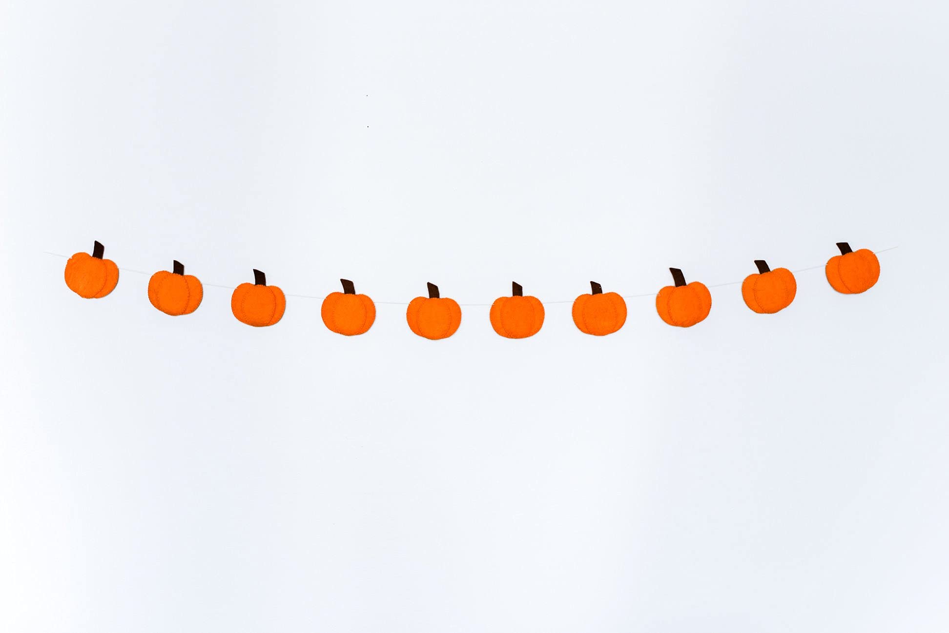Premium Nivas Pumpkin Garland - Autumn Fall Decor for Wall Hanging | Farmhouse & Halloween Pumpkin Decorations | Perfect for Thanksgiving, Home Decor, and Seasonal Party Decorations
