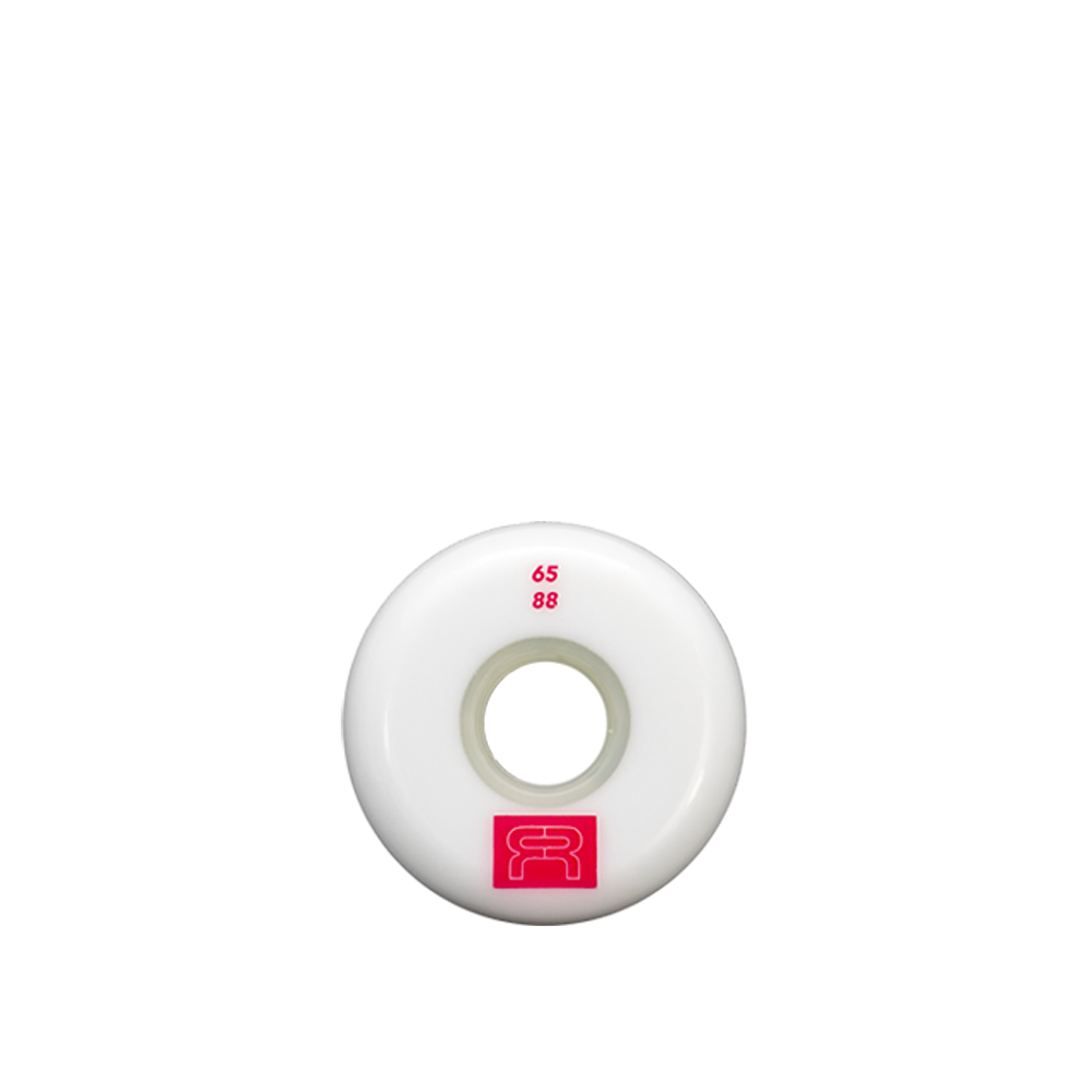 FR The REC Street 65mm/88a Skateboard Wheels (4 Pack) - Perfect for Street Skating, Tricks, and Smooth Rides