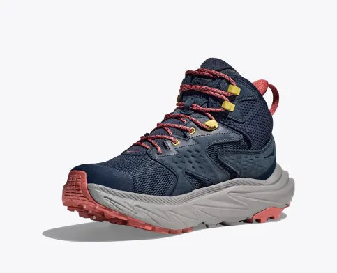 Hoka Anacapa 2 Mid GTX Hiking Boots for Men - Waterproof & Lightweight Trail Shoes for Outdoor Adventures, Backpacking, and Mountain Climbing