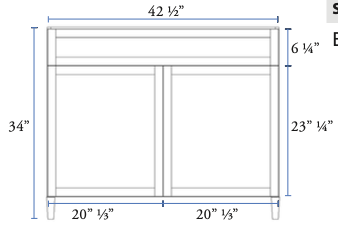 Narrow Oak Shaker