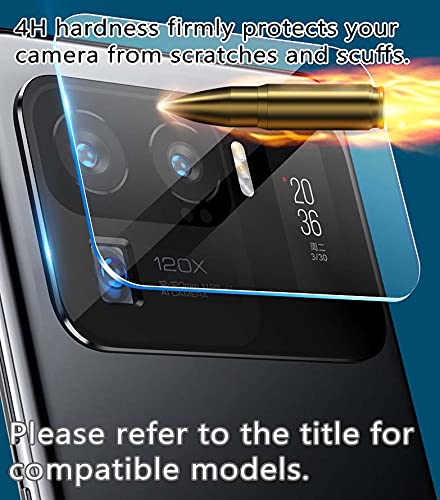 2-Pack BLU Life One X2 Mini 2017 Camera Lens Protector Film - HD Clear Scratch-Resistant Back Cover Protector for Smartphone - Perfect for Outdoor Photography & Travel Protection
