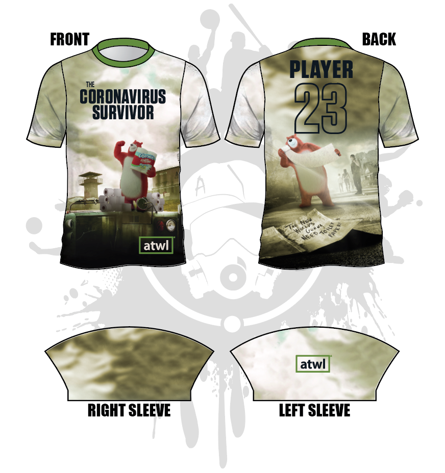 Coronavirus Survivor Men's Jersey - Comfortable & Stylish T-Shirt for Everyday Wear - Perfect for Gym, Workout, and Casual Outfits