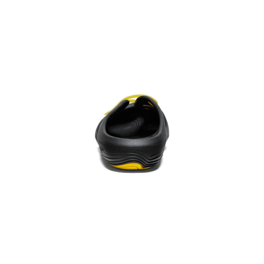 Unisex Yogeez Clogs - Comfortable Slip-On Shoes for Men & Women | Black/KEEN Yellow | Perfect for Gardening, Beach, and Casual Wear