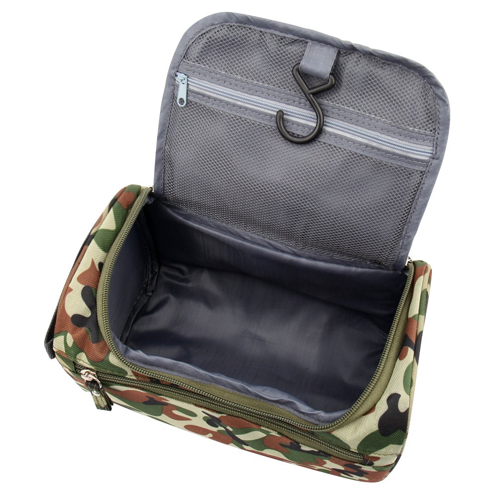ONEGenug Hanging Toiletry Bag for Men & Women - Waterproof Travel Cosmetic Organizer with Handle - Perfect for Makeup, Shampoo, Toothbrush & Travel Essentials - Ideal for Camping, Gym, Business Trips & Vacation
