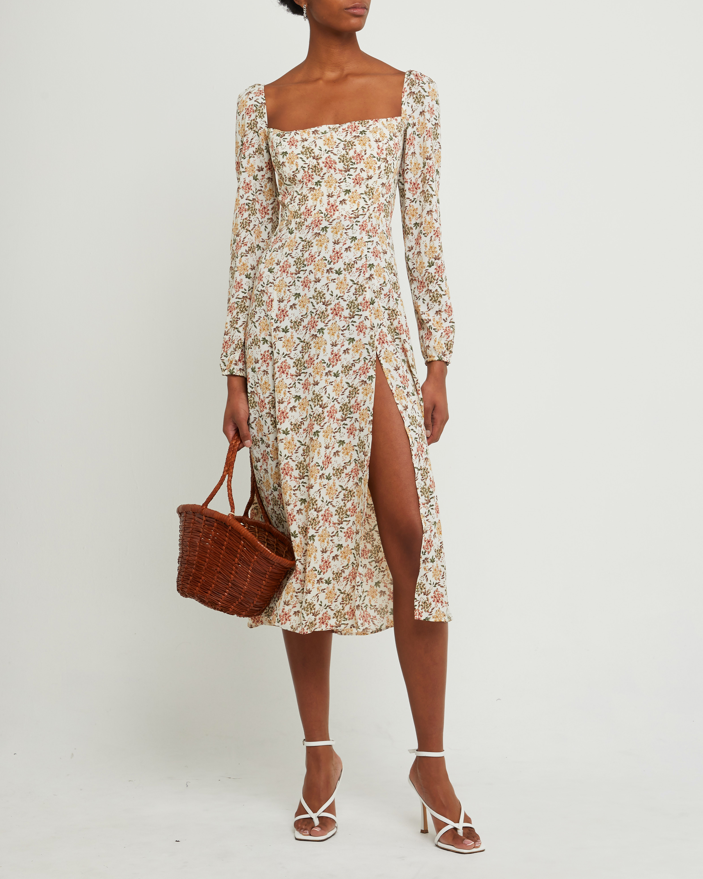 Lenon Women's Summer Floral Print Dress - T21Wdr00115X - Lightweight & Comfortable for Beach, Vacation & Casual Wear