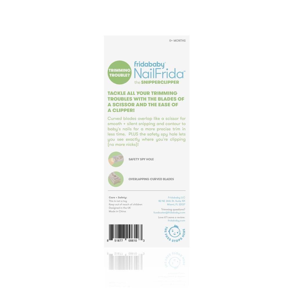 Fridababy NailFrida The SnipperClipper - Baby Nail Clipper with Safety Guard | Safe & Easy Newborn Infant Toddler Nail Trimming | Perfect for Home, Travel & Diaper Bag Essentials